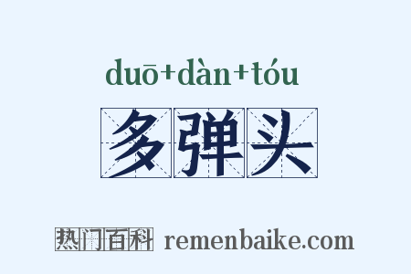 多弹头是什么意思的图片